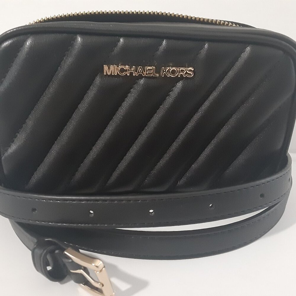 Michael Kors Quilted Convertible Belt Bag